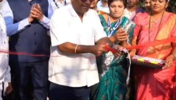 ग्रामपंचायत हमरापुर येथील करंजपाडा येथे महिलांसाठी केलेलं ओपन जिमचा उद्घाटन करण्यात आले  