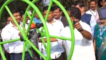 ग्रामपंचायत हमरापुर येथील करंजपाडा येथे महिलांसाठी केलेलं ओपन जिमचा उद्घाटन करण्यात आले 